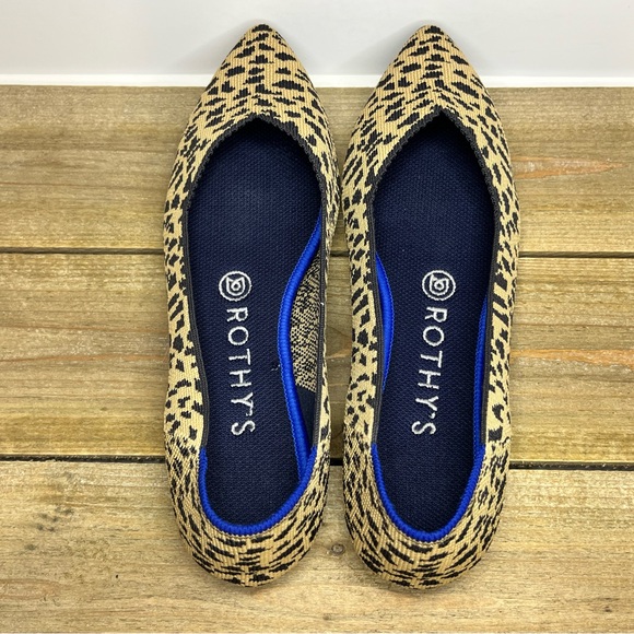 Rothy's The Point Cheetah print flats - Picture 5 of 6
